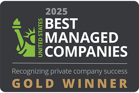 2025 Best Managed Company - Gold Winner